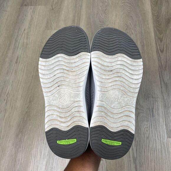 Kizik Shoes Mens 8.5 Gray Lima Handsfree Athletic Sneakers Lightweight Mesh - Picture 13 of 14